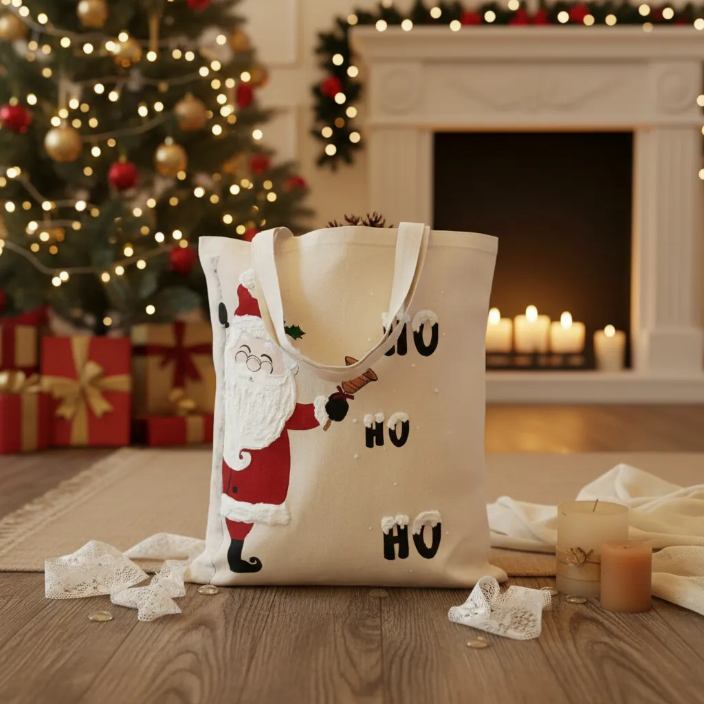 👜 Bolsa – Papa Noel - Imagen 2