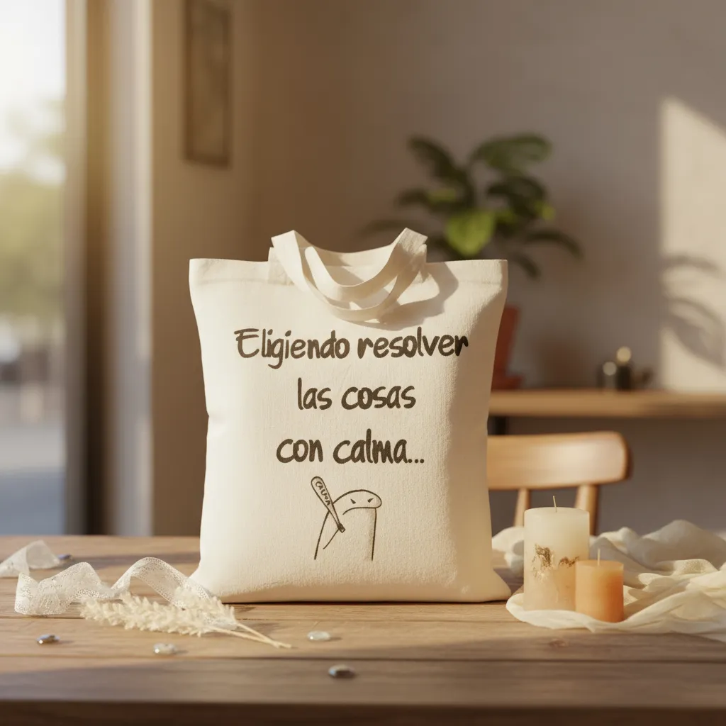 👜 Bolsa "Con Calma" - Imagen 3