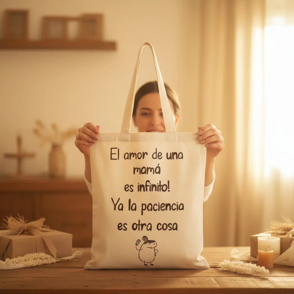 👜 Bolsa "Amor de mama" - Imagen 3