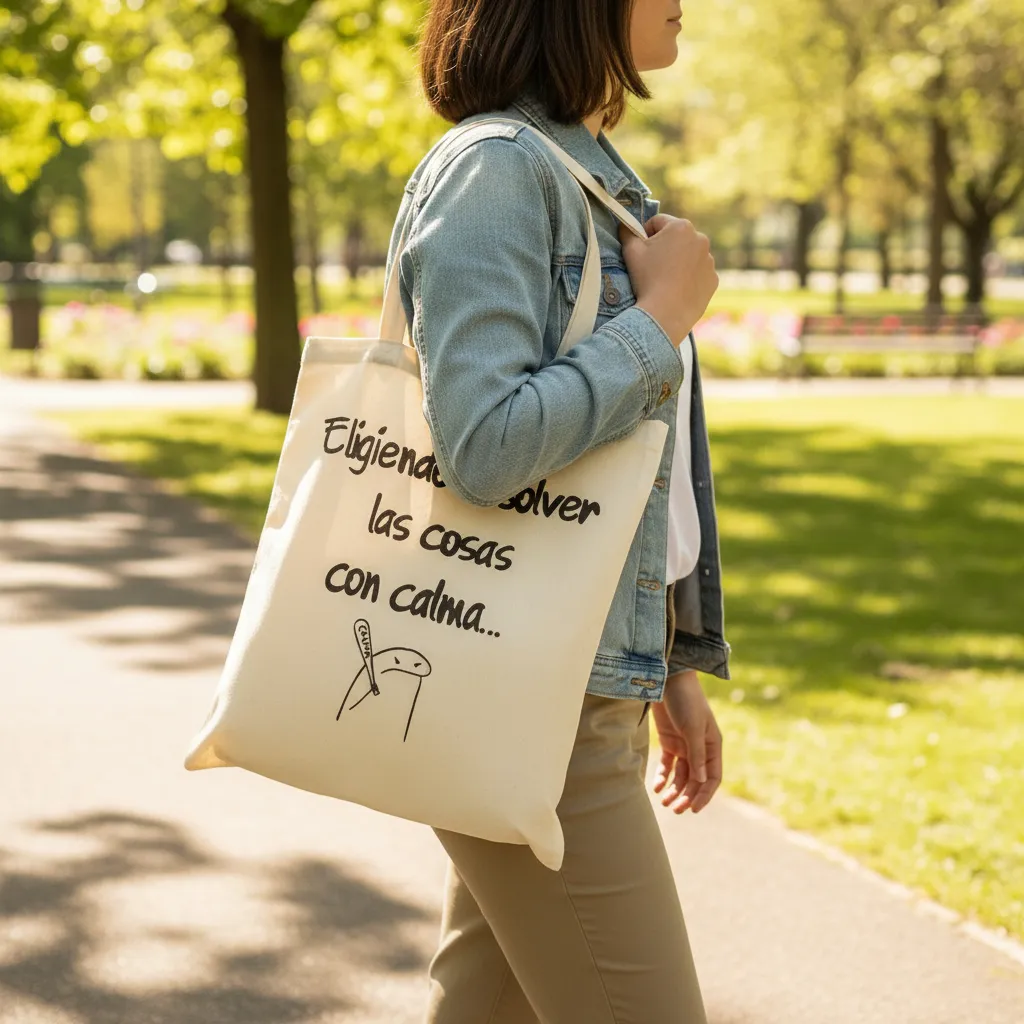 👜 Bolsa "Con Calma" - Imagen 4