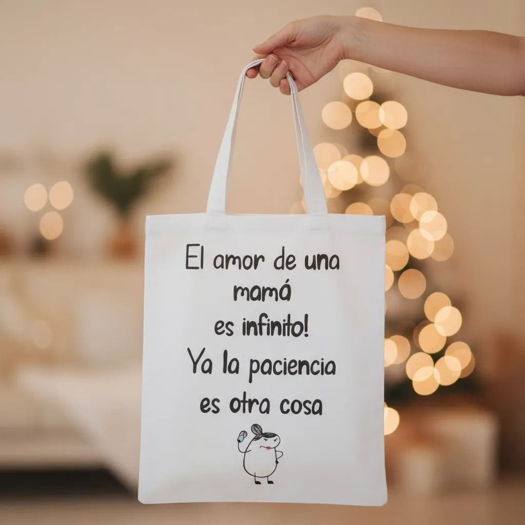 👜 Bolsa "Amor de mama" - Imagen 5